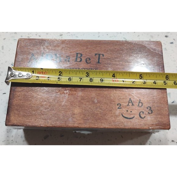 70 Pcs Alphabet Stamps Multipurpose Number Alphabet Letter Wood Rubber Stamps - Picture 6 of 8